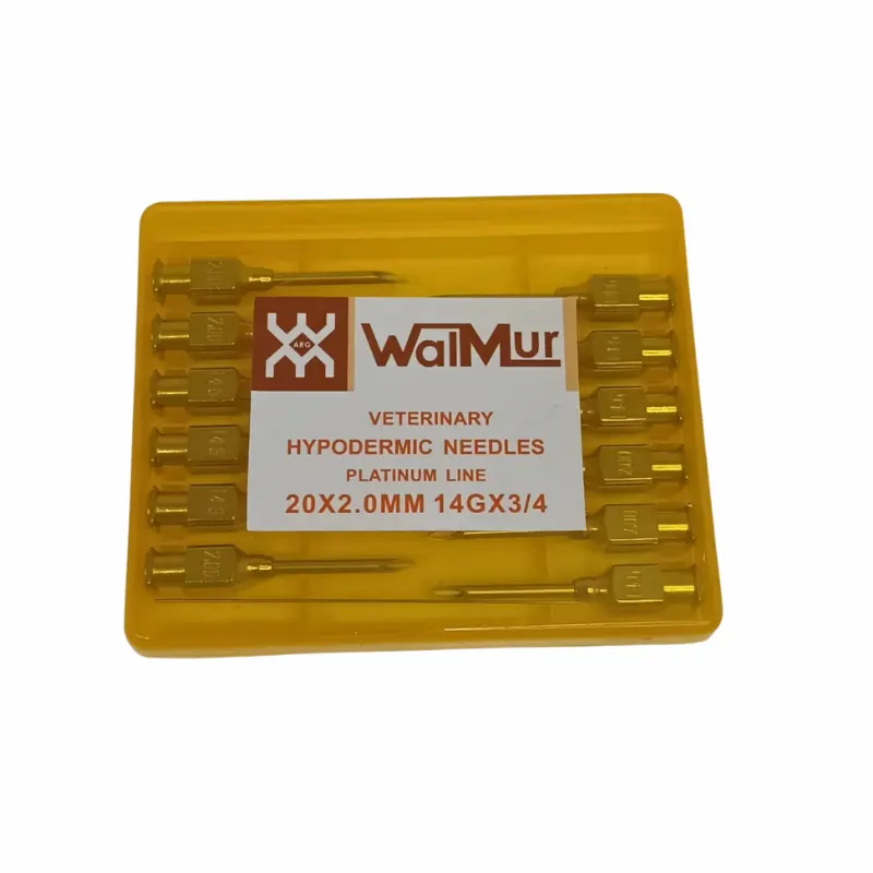 Agujas Hipodérmicas WALMUR Platinum Line importadas Agujas Hipodérmicas WALMUR Platinum Line importadas
